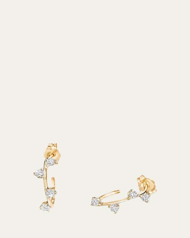 Space Hoop Earrings